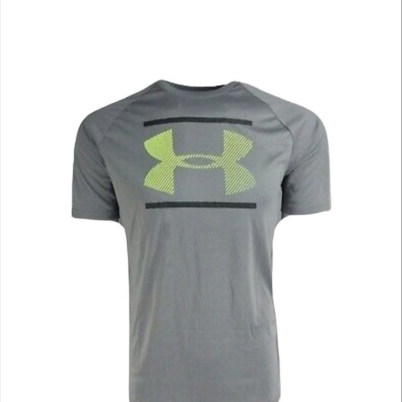 Under Armour Other - Under Armour Velocity Graphic T-Shirts Logo Grey Size Men's 1351777 035